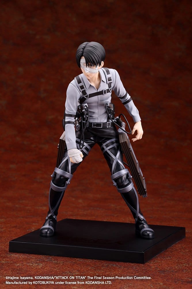ATTACK ON TITAN: THE FINAL SEASON - Levi Ackerman The Final Season Ver. Oshi Works Kotobukiya PVC Figure 20 cm