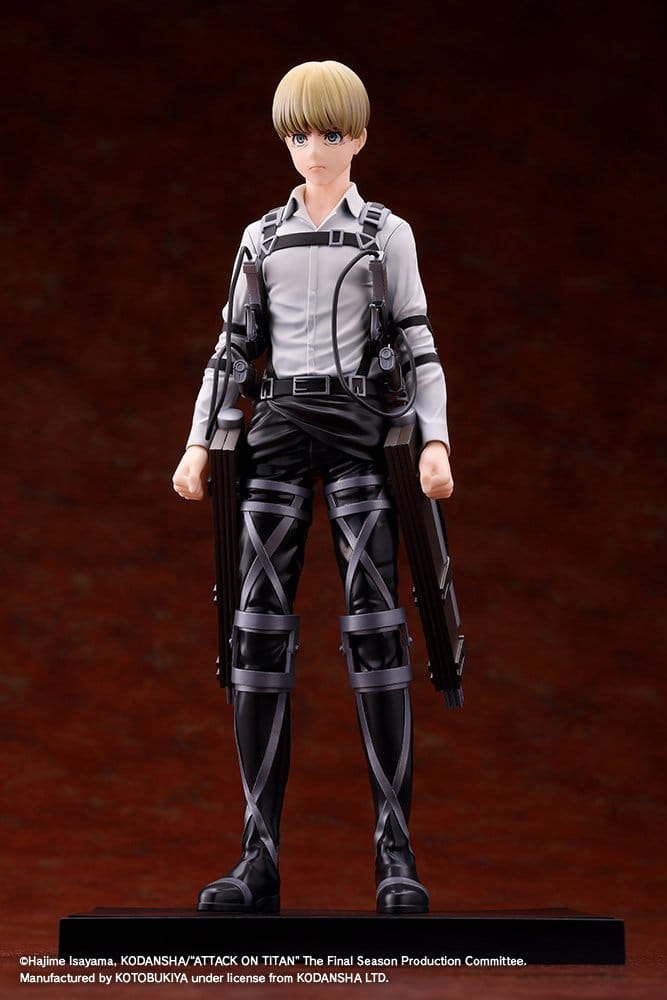 ATTACK ON TITAN: THE FINAL SEASON - Armin Arlert The Final Season Ver. Oshi Works Kotobukiya PVC Figure 23 cm