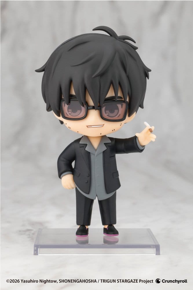 TRIGUN STARGAZE - Nicholas D. Wolfwood Oshi Works Mini Kotobukiya PVC Figure 10 cm