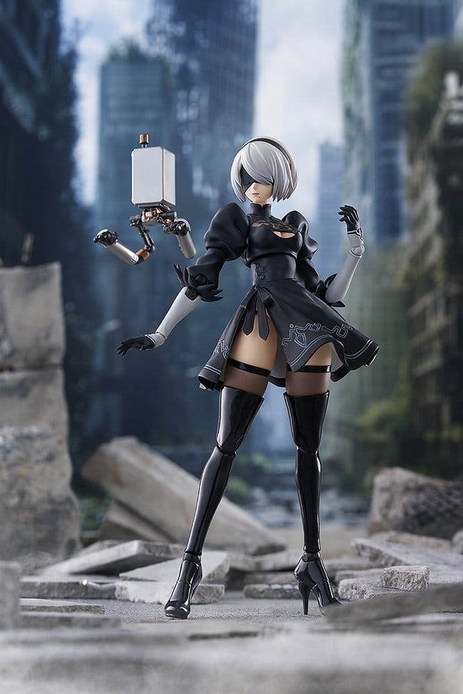 NIER:AUTOMATA VER1.1A - 2B (YoRHa No.2 Type B) Max Factory Figma Action Figure 16 cm