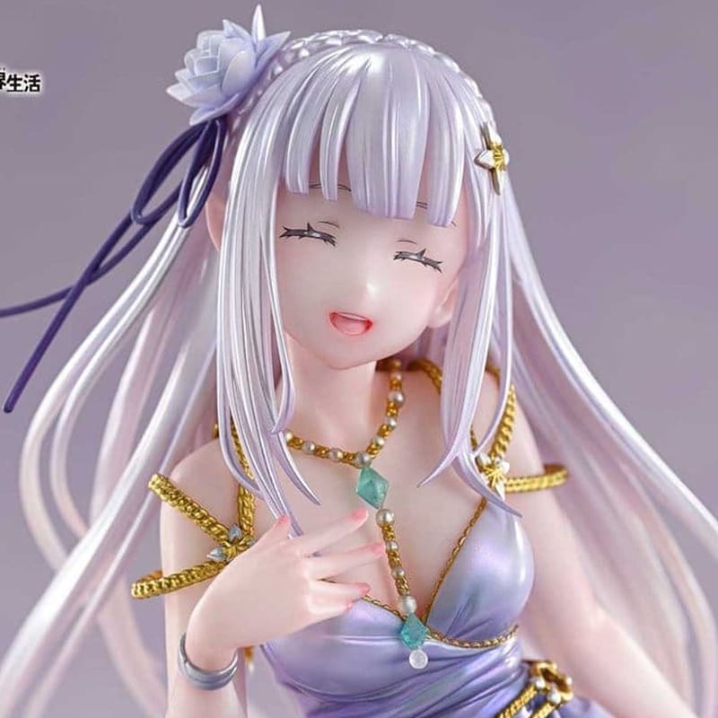 RE:ZERO - Emilia Glass Edition Bonus Version 1/7 Prisma Wing Statue Prime 1 Studio PVC Figure 29 cm