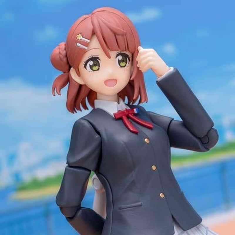 LOVE LIVE! - Ayumu Uehara Plafia Plastic Model Kit Plum Pmoa PVC Figure 15 cm