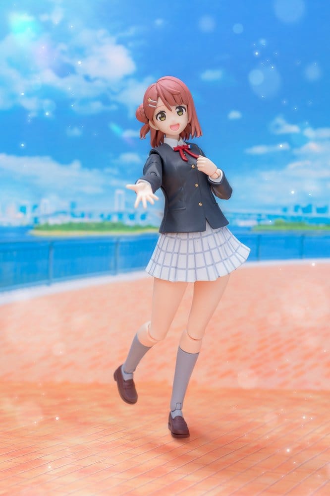 LOVE LIVE! - Ayumu Uehara Plafia Plastic Model Kit Plum Pmoa PVC Figure 15 cm