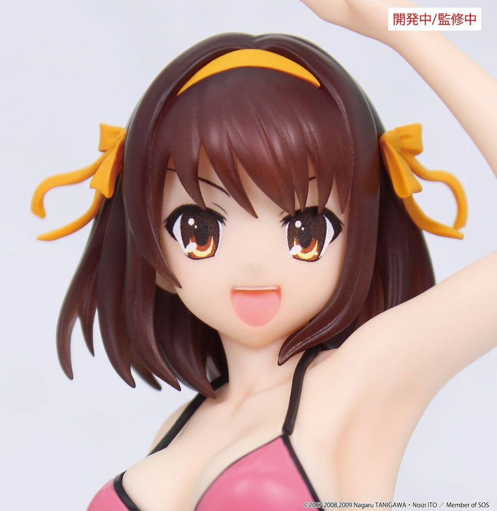THE MELANCHOLY OF HARUHI SUZUMIYA - Haruhi Suzumiya Vivit System Service PVC Figure 20 cm