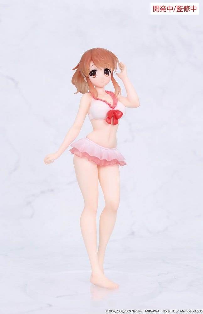 THE MELANCHOLY OF HARUHI SUZUMIYA - Mikuru Asahina Vivit System Service PVC Figure 18 cm