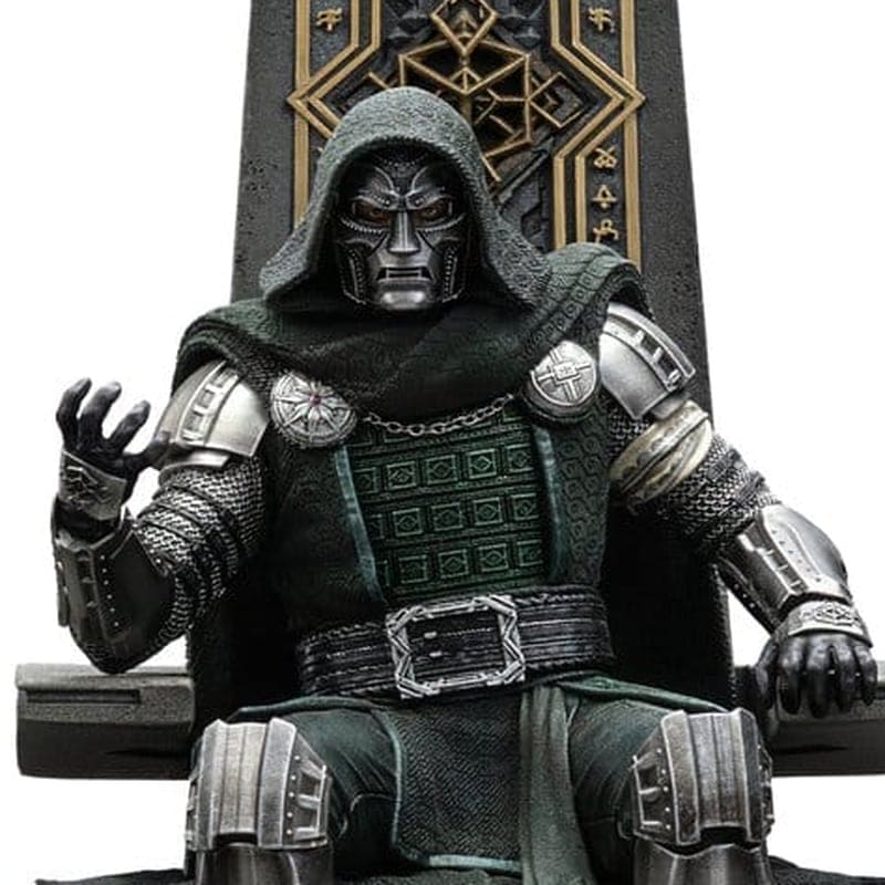 AVENGERS: Doomsday - Doctor Doom on Throne  Art Scale Figure Iron Studios 1/10 22 cm