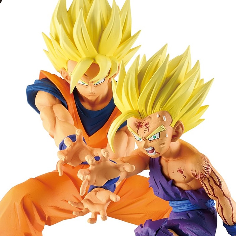DRAGON BALL SUPER - Plus Father-Son Kamehameha Battle Of Gods Bandai Ichibansho PVC Figure 17 cm