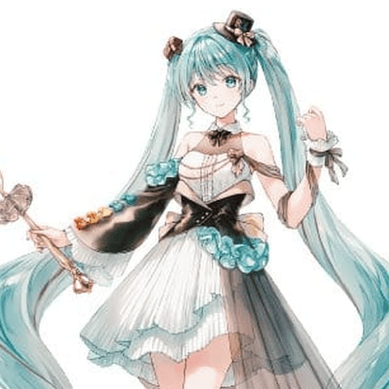 HATSUNE MIKU x Tirol Choco Collaboration - Coffee Nougat Ver. Furyu PVC Figure 19 cm