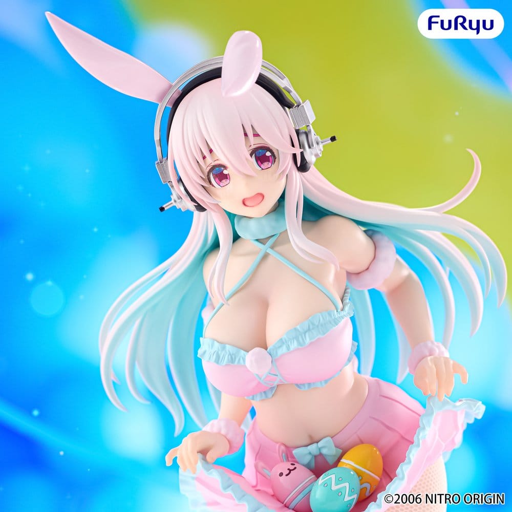 SUPER SONICO - Super Sonico BiCute Bunnies Pastel Easter Ver. Furyu PVC Figure 29 cm