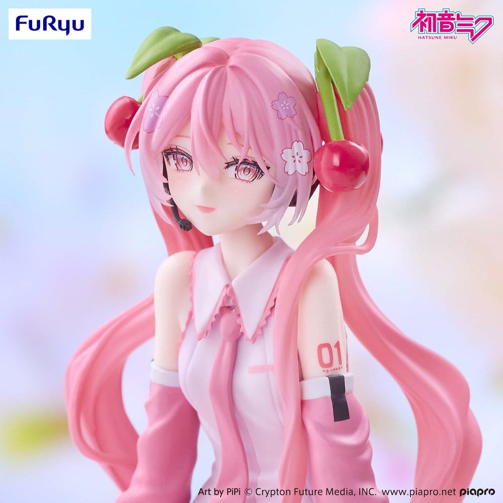 HATSUNE MIKU - Sakura Miku 2026 Smile Ver. Noodle Stopper Furyu PVC Figure 14 cm