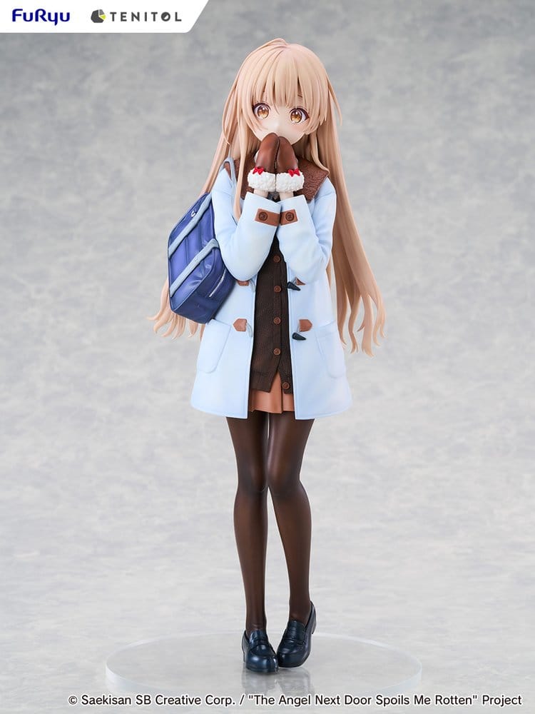 THE ANGEL NEXT DOOR SPOILS ME ROTTEN - Mahiru Shiina Winter Clothes Ver. Tenitol Tall Furyu PVC Figure 30 cm