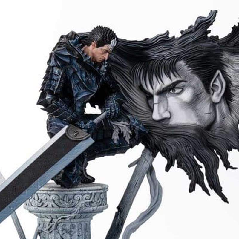 BERSERK - Guts Bonus Version Legacy Art "Kentarou Miura" Statue 1/4 Prime 1 Studio 74 cm