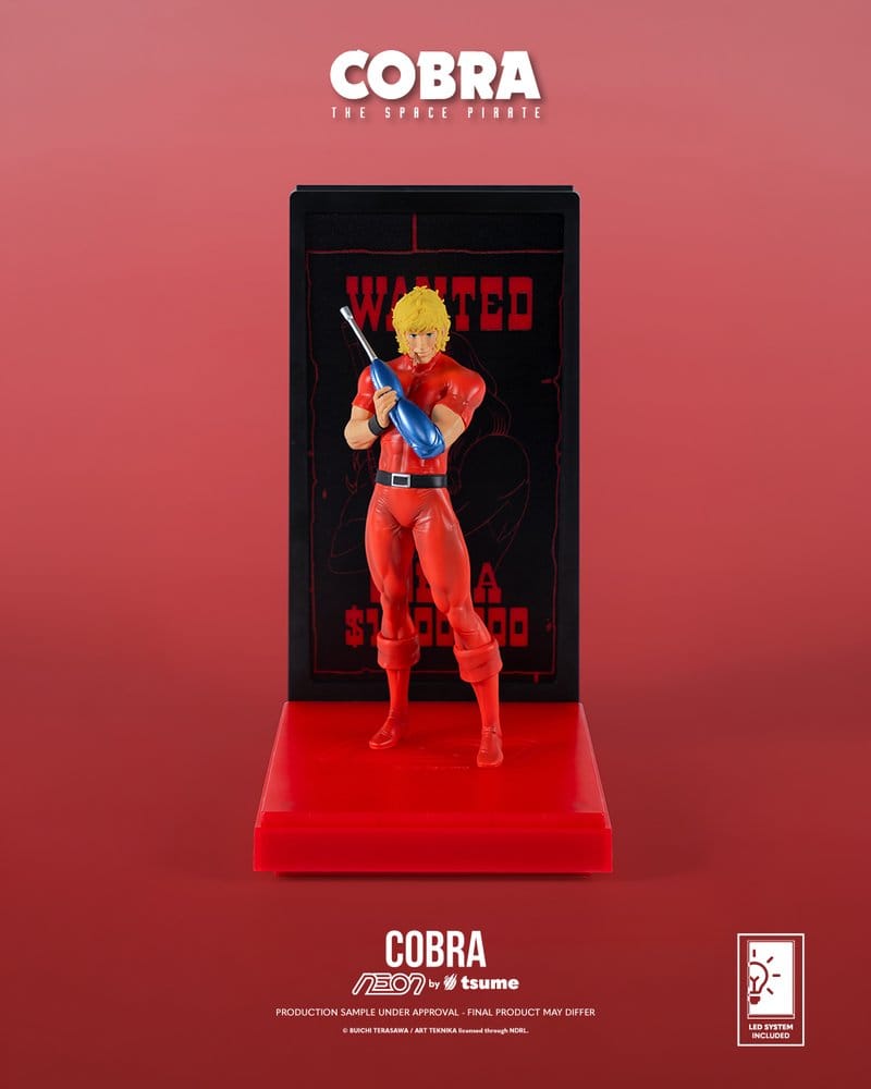 COBRA THE SPACE PIRATE - Cobra Neon Figure 1/9 Tsume PVC Figure 20 cm