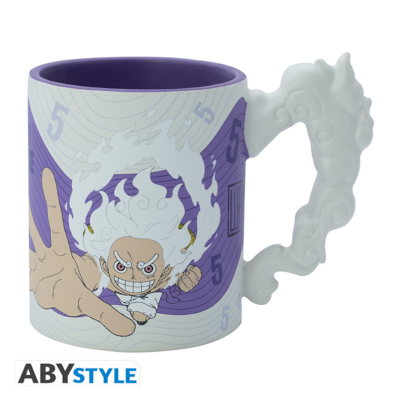 ONE PIECE - Tazza 3D Luffy Gear 5, 460 ml