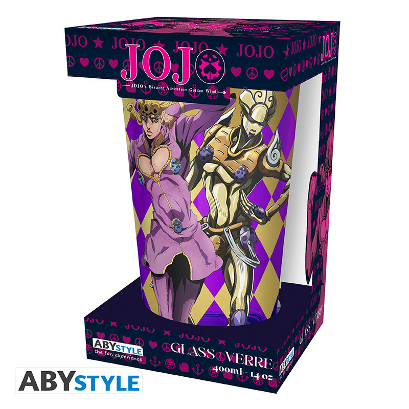 JOJO'S BIZARRE ADVENTURE - Bicchiere Golden Wind 400 ml