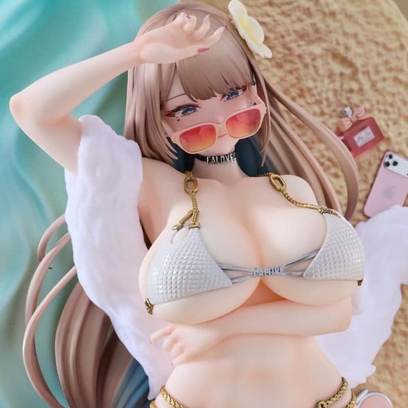 ORIGINAL CHARACTER - Asako Fuyuyama: Summer Beach Date 1/6 Hobby Sakura PVC Figure 30 cm