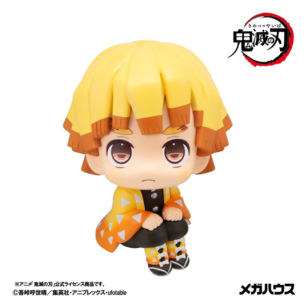 DEMON SLAYER: KIMETSU NO YAIBA - Zenitsu Agatsuma Grumpy Ver. Look Up Megahouse PVC Figure 11 cm