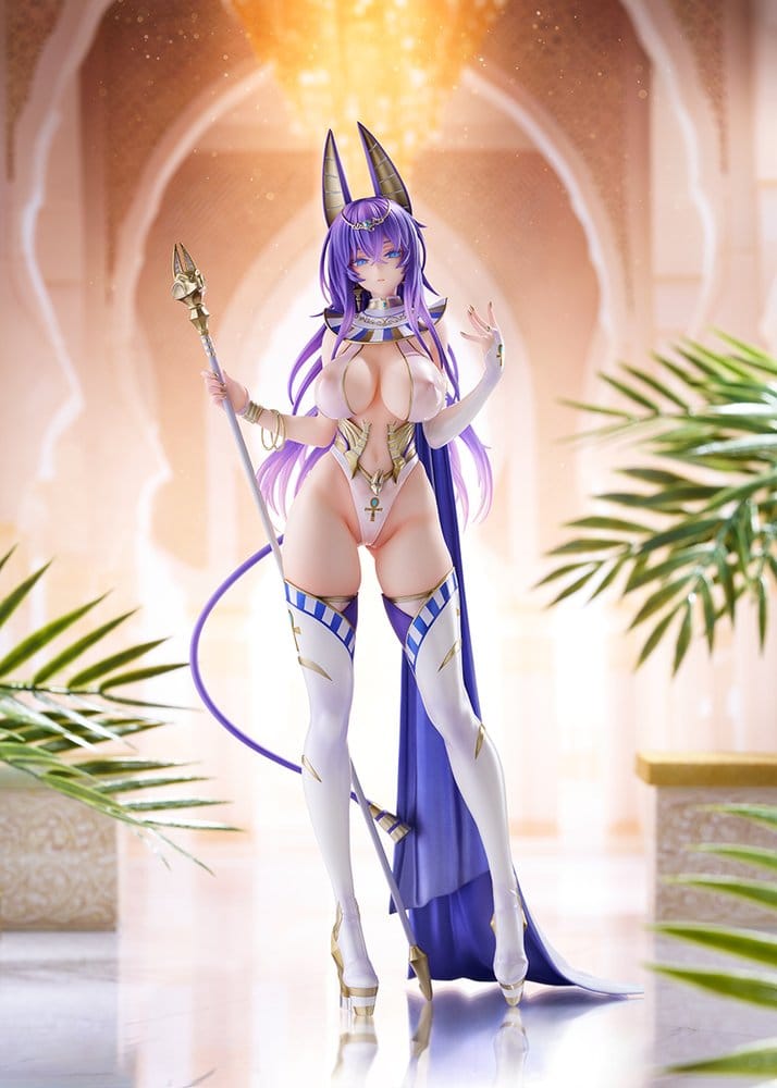 DISH ORIGINAL CHARACTER - Priestess Space Shibuna 1/7 QuesQ PVC Figure 28 cm