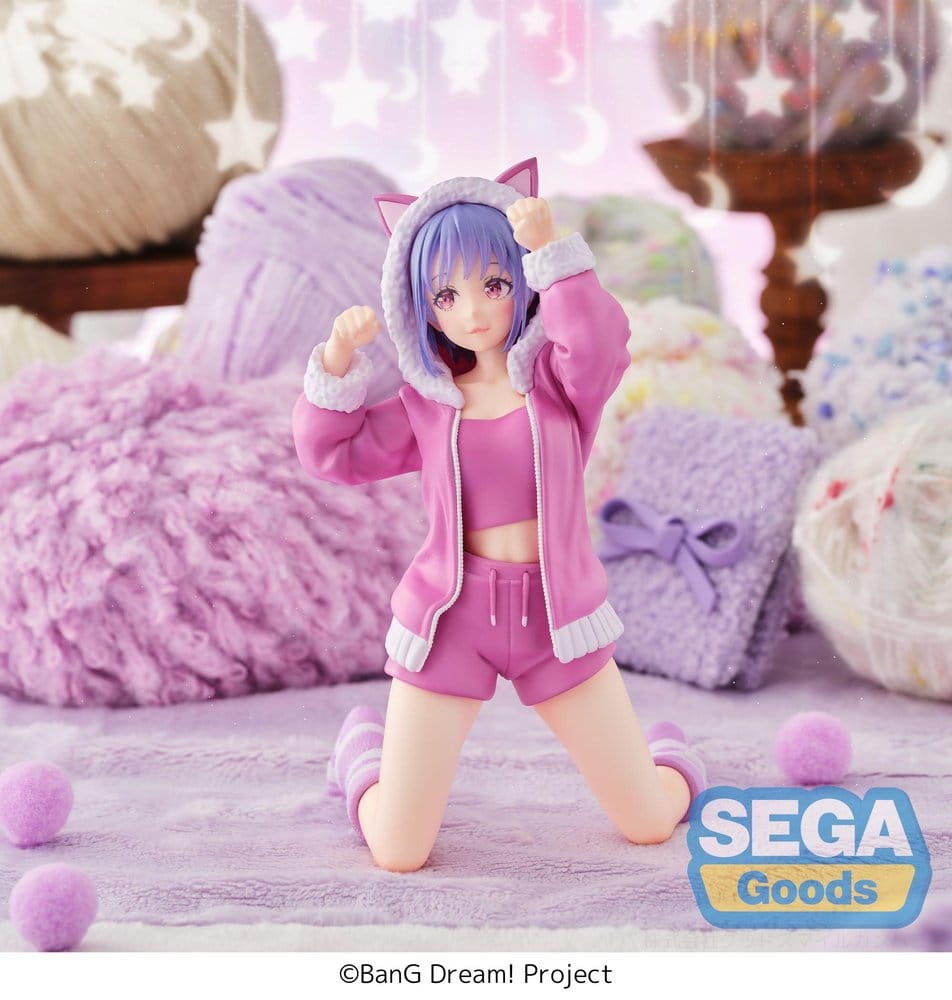 BANG DREAM! - Nyamu Yutenji Pajama Party! Yumemirize Sega PVC Figure 16 cm