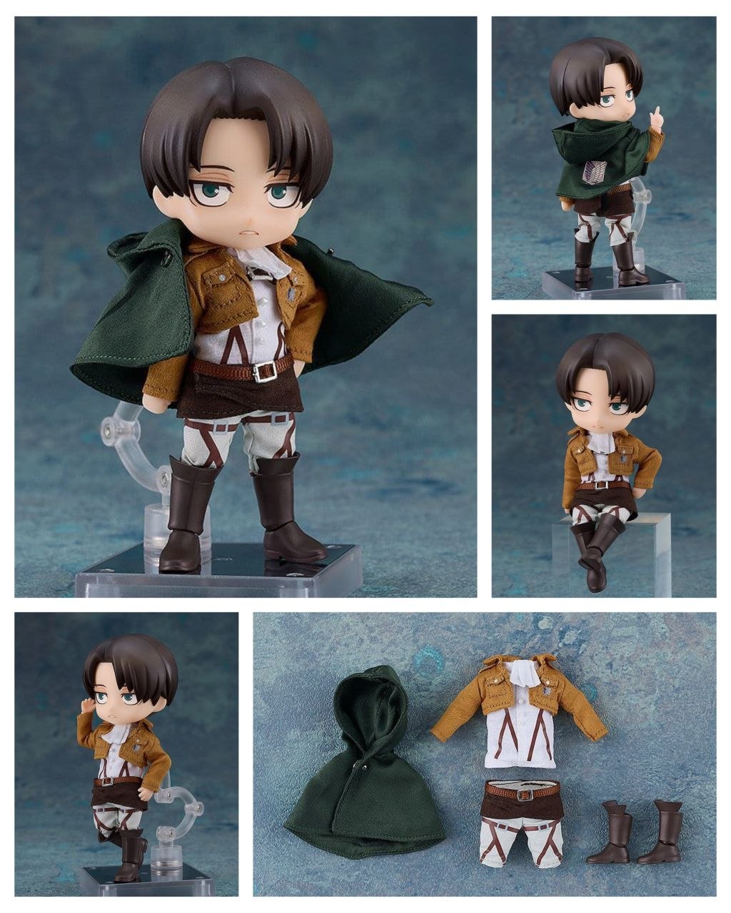 ATTACK ON TITAN - Levi Nendoroid Doll Action Figure 14 cm