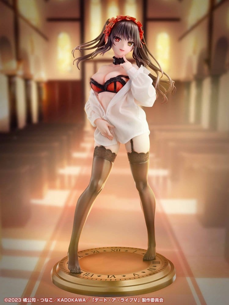 DATE A LIVE V - Kurumi Tokisaki Dress Shirt Ver. Re:Dress 1/4 Medicos Entertainment PVC Figure 40 cm