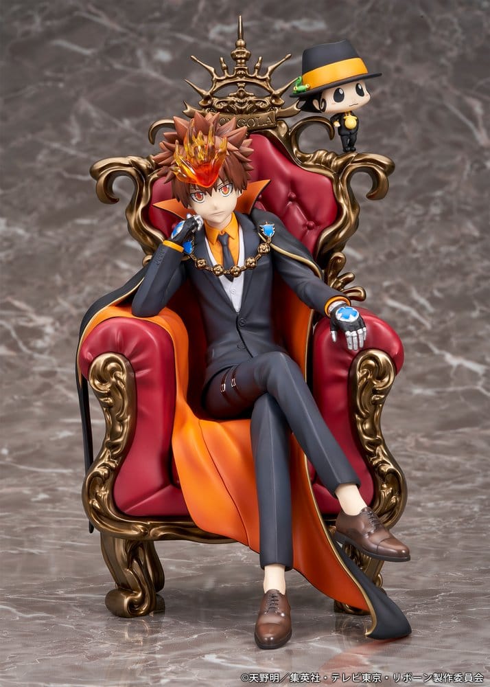 KATEKYO HITMAN REBORN - Tsunayoshi Sawada & Reborn Proof PVC Figure 21 cm
