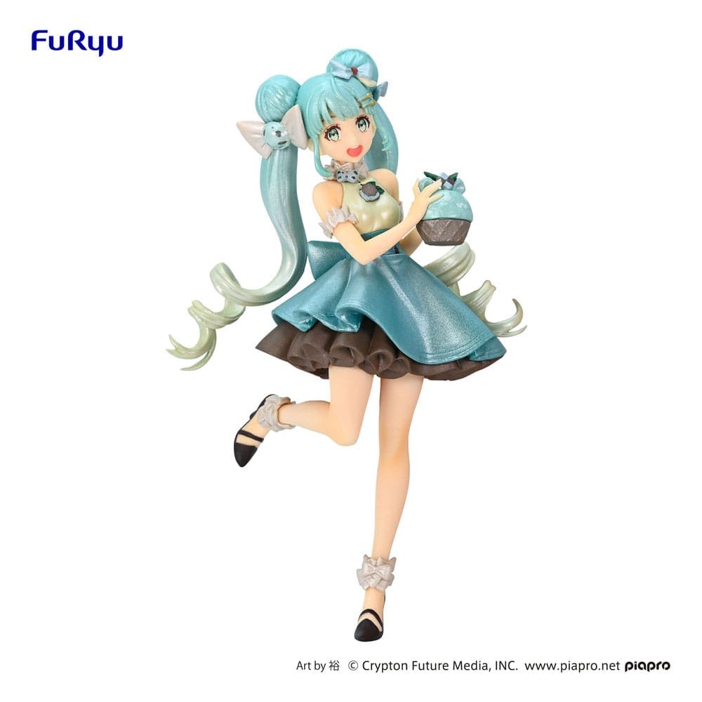 HATSUNE MIKU - Hatsune Miku Chocolate Mint Pearl Color PVC Statue 17 cm