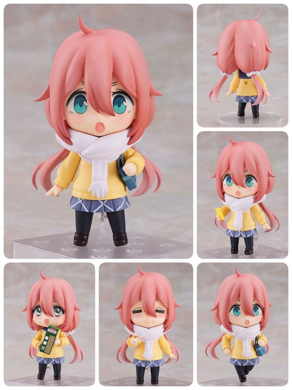 YURU CAMP Laid-Back Camp -Nadeshiko Kagamihara School Uniform Ver. Max Factory Nendoroid Action Figure 10 cm