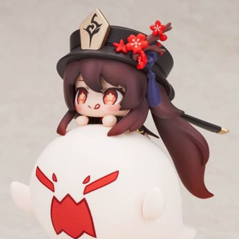 GENSHIN IMPACT - Hu Tao Chibi Chara Yurayura Stand Ver. Apex PVC Figure 10 cm