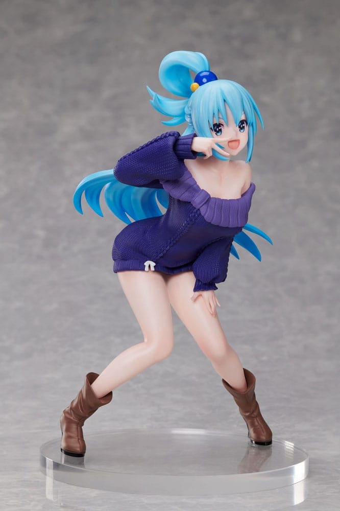 KONO SUBA - Aqua 1/7 Elcoco PVC Figure 20 cm