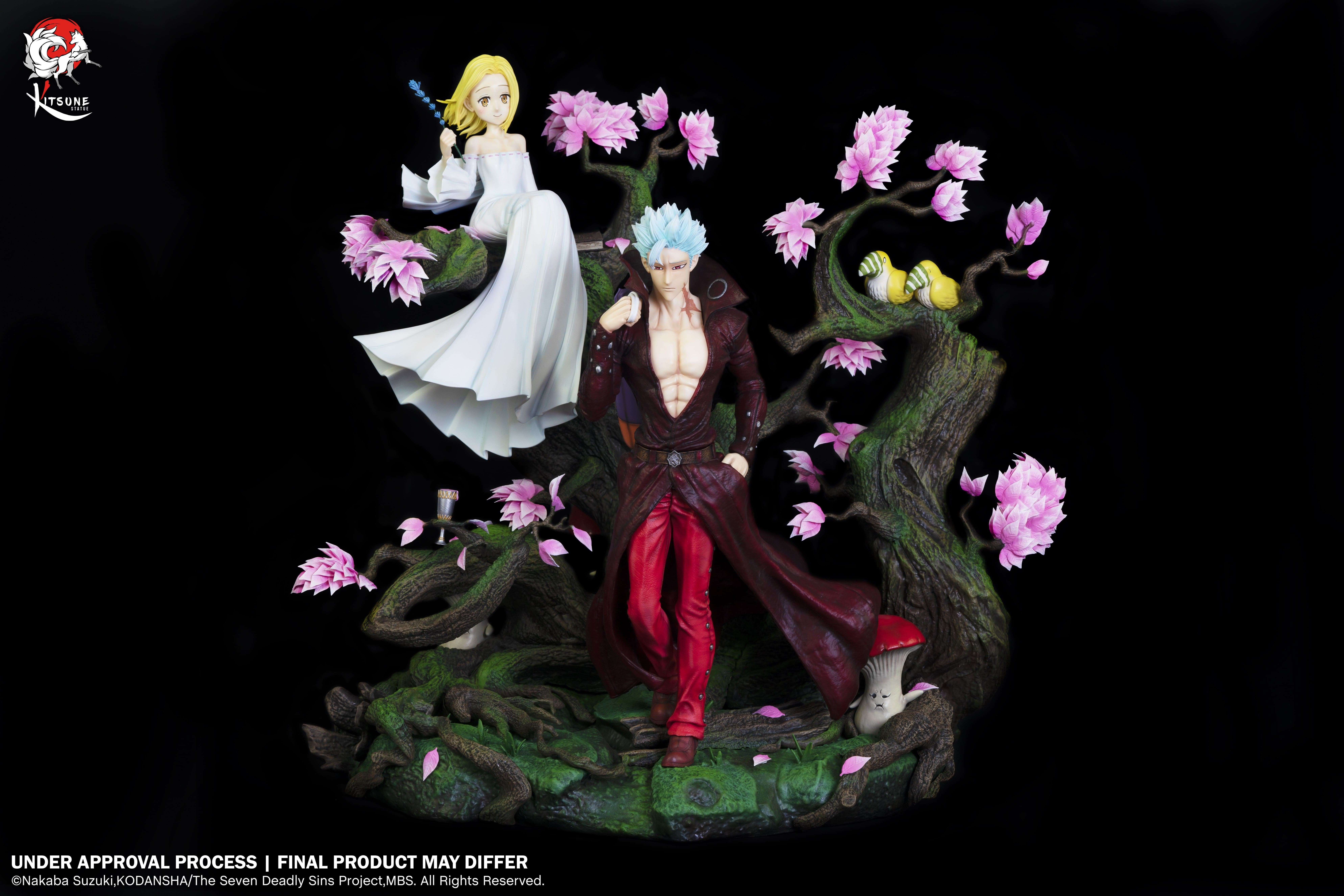 SEVEN DEADLY SINS - Ban & Elaine Peccato dell'Avarizia Kitsune Statua 1/6 48 cm
