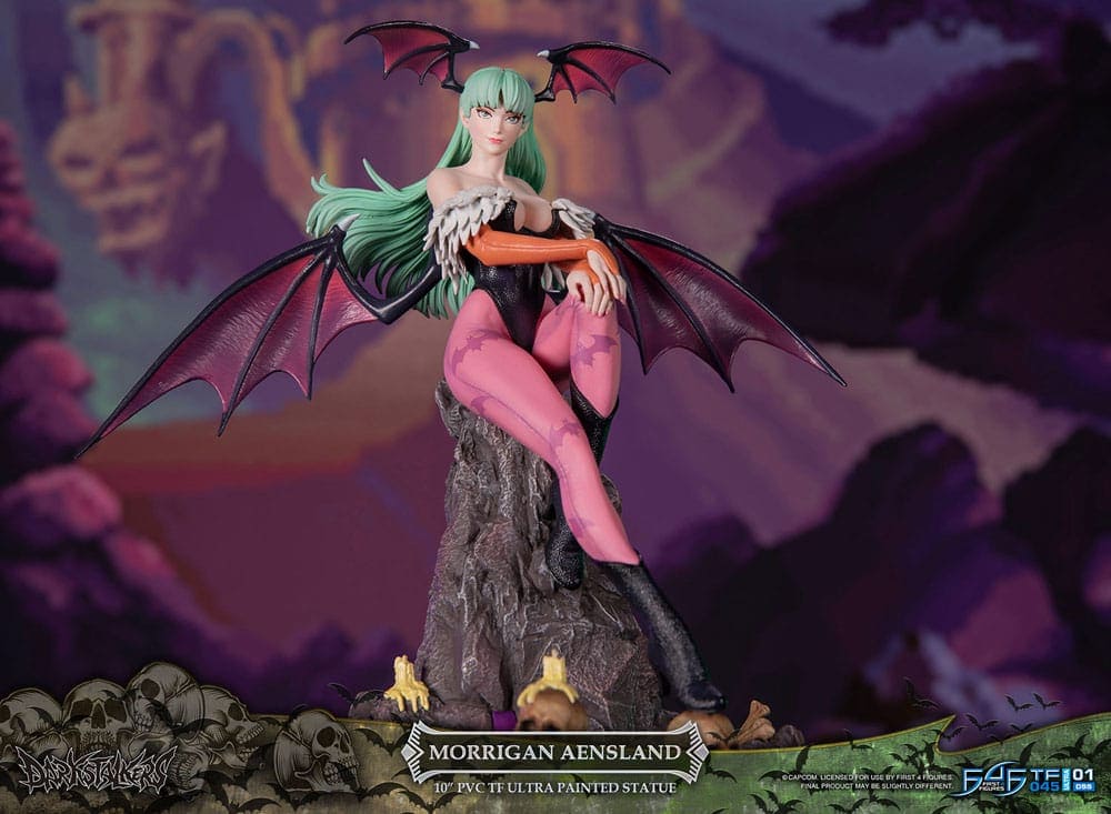 DARKSTALKERS - Morrigan Aensland First 4 Figures PVC Figure 25 cm