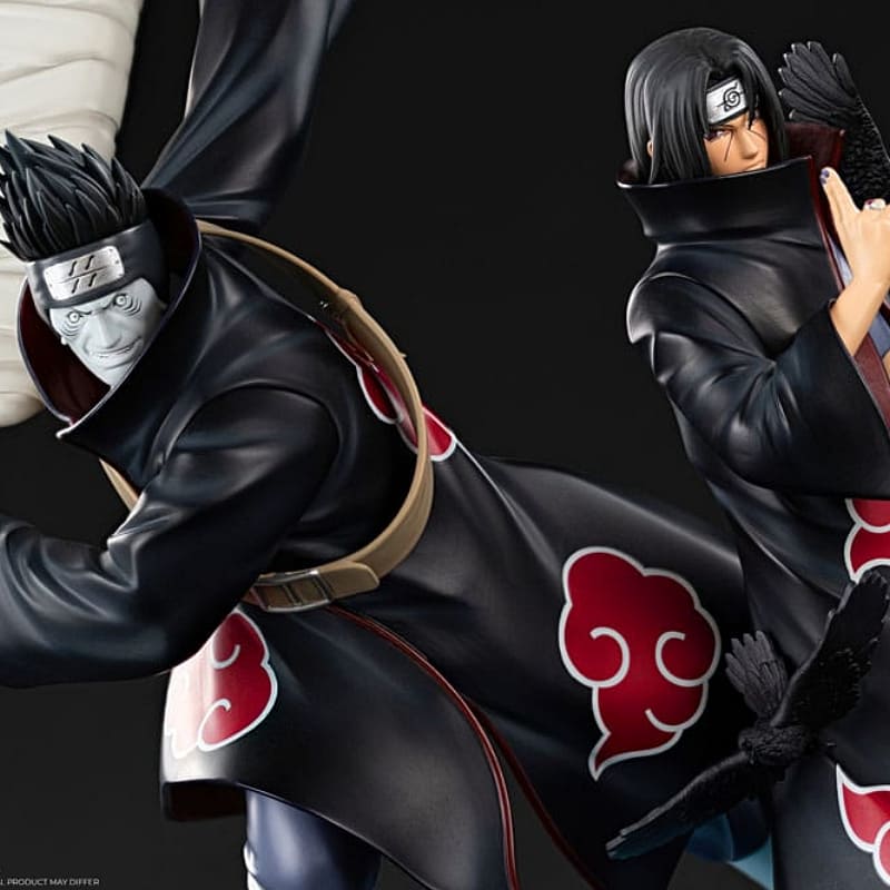 NARUTO SHIPPUDEN - Itachi & Kisame Plastoy PVC Figure 30 cm