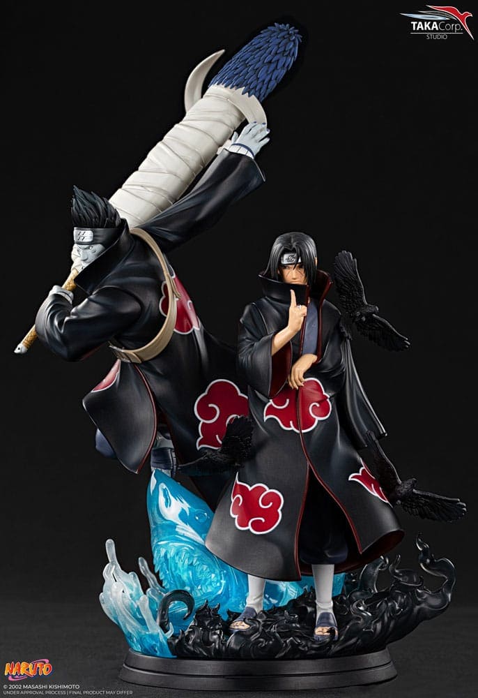 NARUTO SHIPPUDEN - Itachi & Kisame Plastoy PVC Figure 30 cm