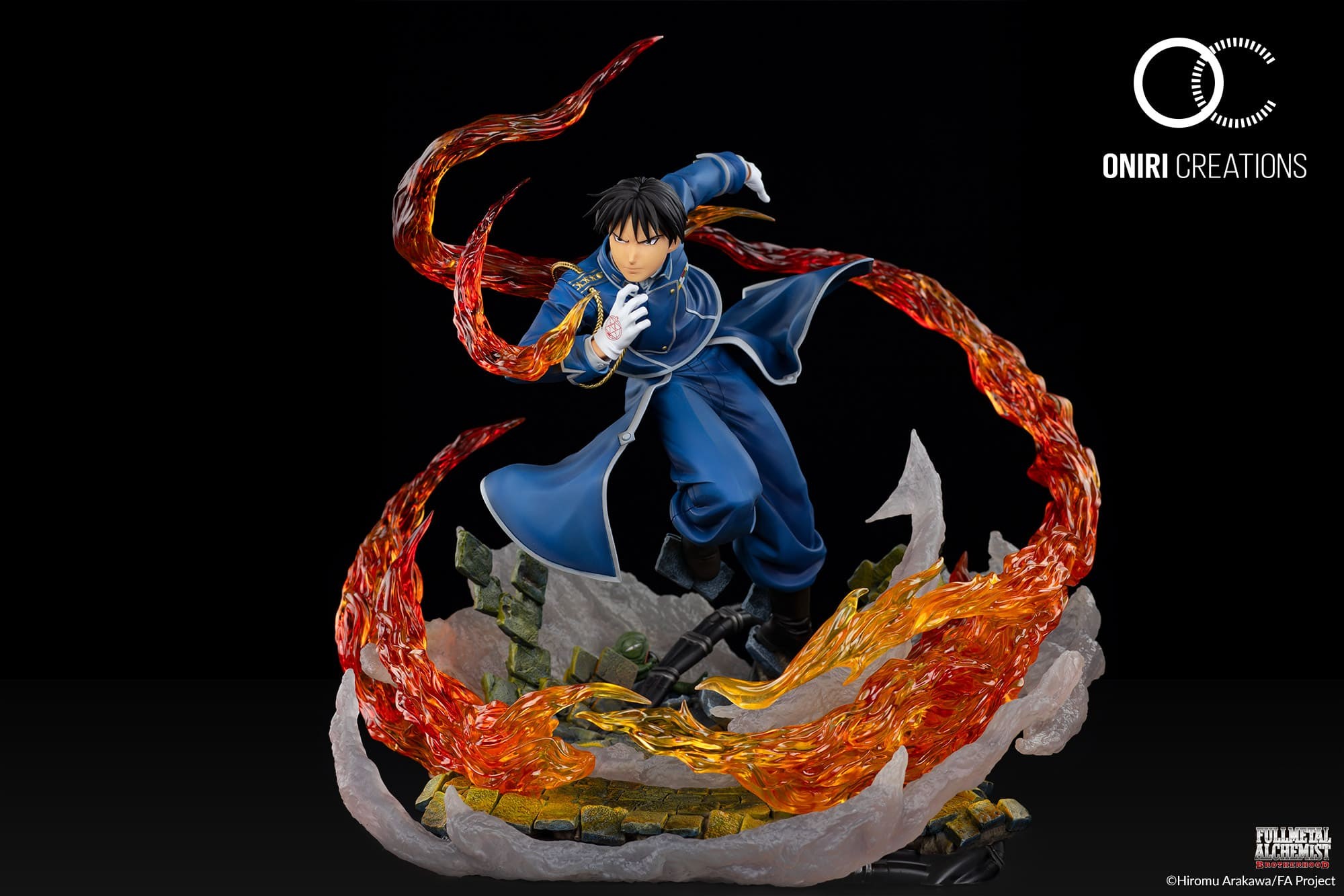 FULLMETAL ALCHEMIST - Roy Mustang The flame Alchemist Oniri Creations Resin Figure 38 cm