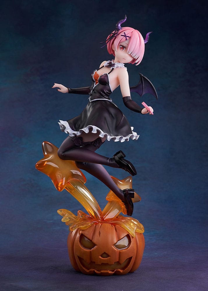 RE: ZERO - Ram Phantom Night Wizard Ver. Kadokawa 1/7 PVC Figure 26 cm
