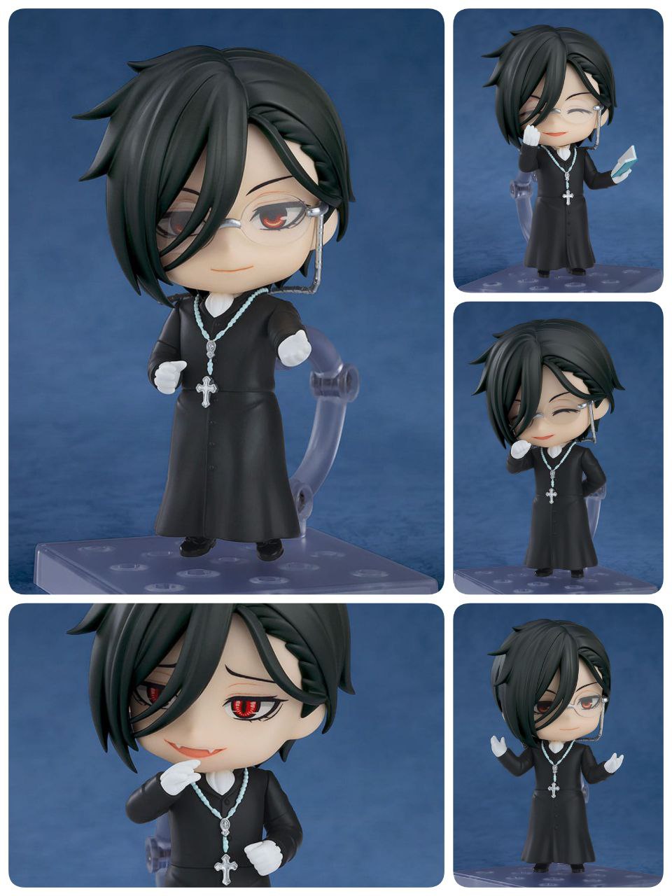 BLACK BUTLER - Sebastian Michaelis Sapphire Owl Ver. Nendoroid Action Figure 10 cm