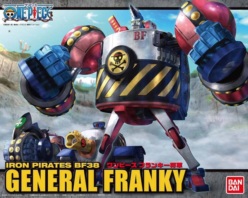ONE PIECE - General Franky Mecha collection Bandai Model Kit 20 cm