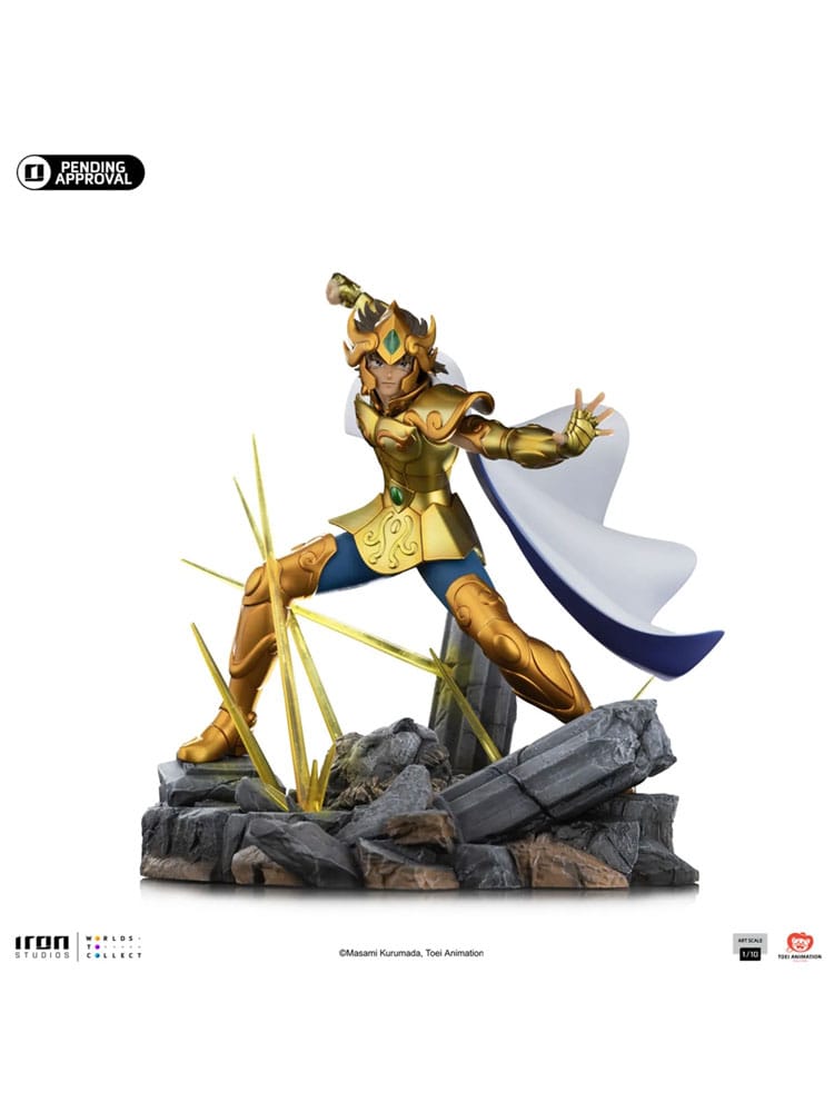 SAINT SEIYA - Leo Aiolia Art Scale 1/10 Iron Studios 24 cm