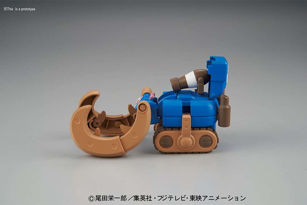 ONE PIECE - Chopper Robo Super 3 Horn Dozer Bandai Model Kit