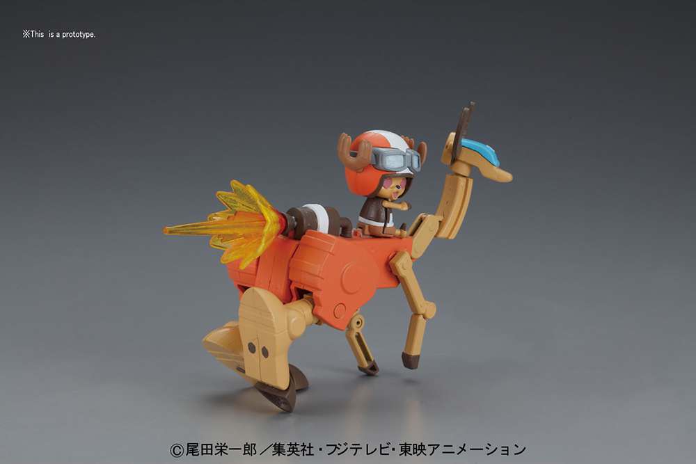ONE PIECE - Chopper Robo Super 5 Walk Hopper Bandai Model Kit