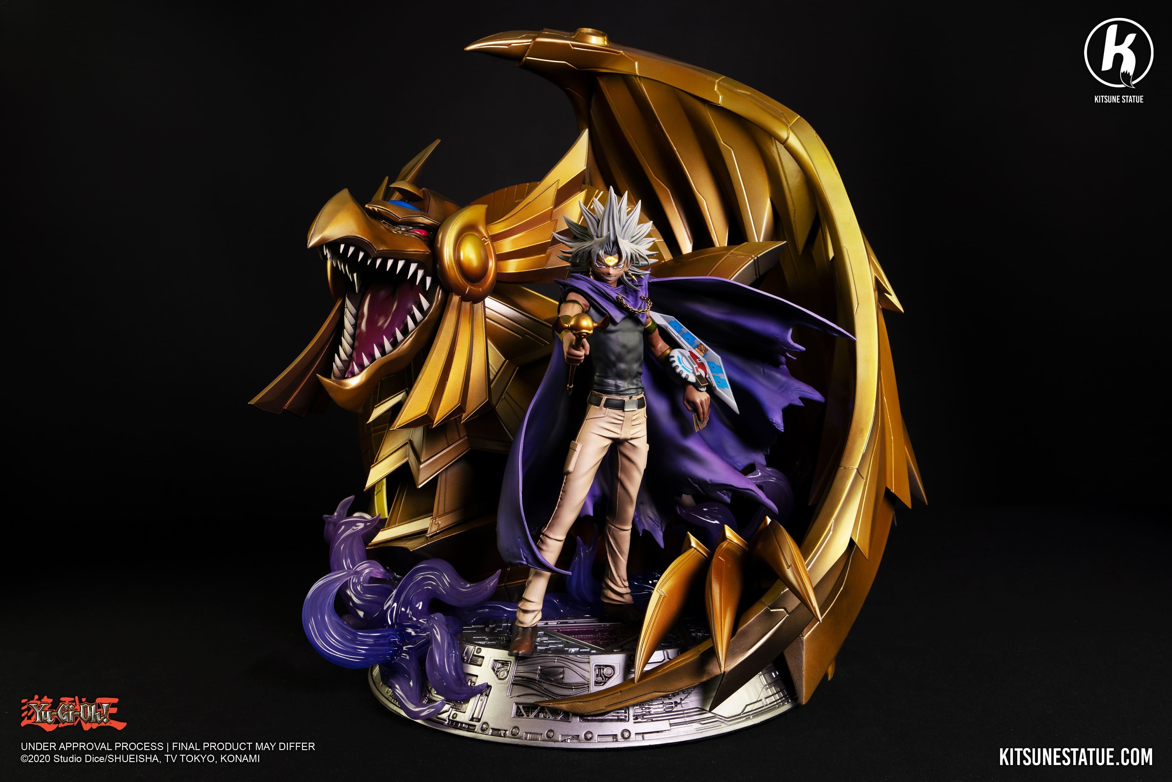 YU-GI-OH - Marik and the Winged Dragon of Ra 1/7 Kitsune Resin Statue 46,2 cm