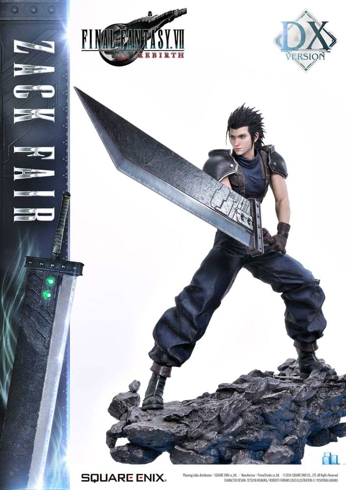 FINAL FANTASY VII Rebirth - Zack Fair Deluxe Ver. 1/4 Square-Enix PVC Figure 57 cm