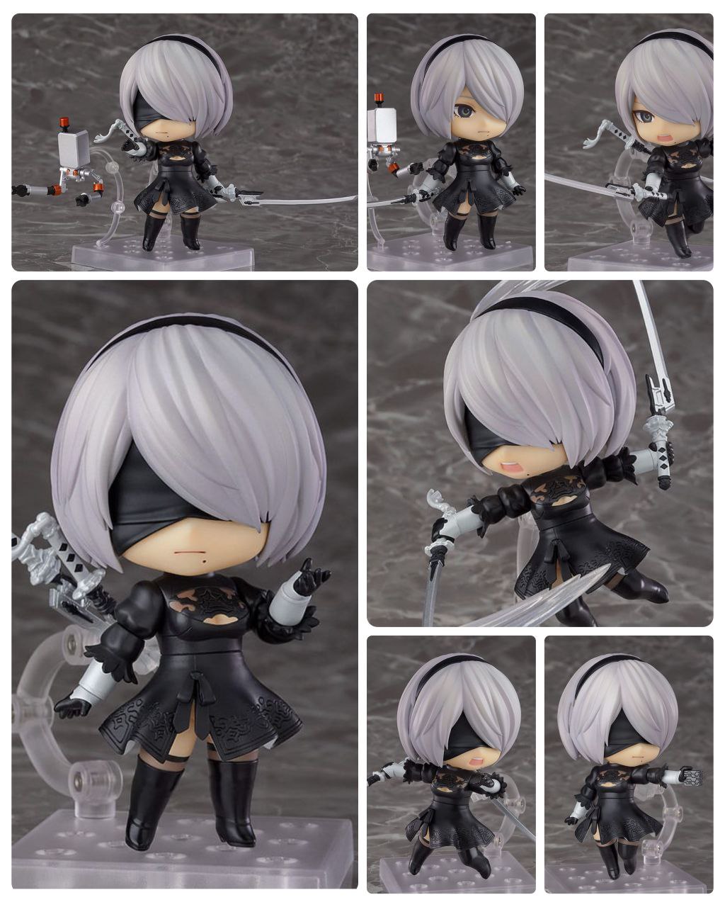 NIER AUTOMATA - 2B (YoRHa No.2 Type B) Nendoroid Action Figure 10 cm