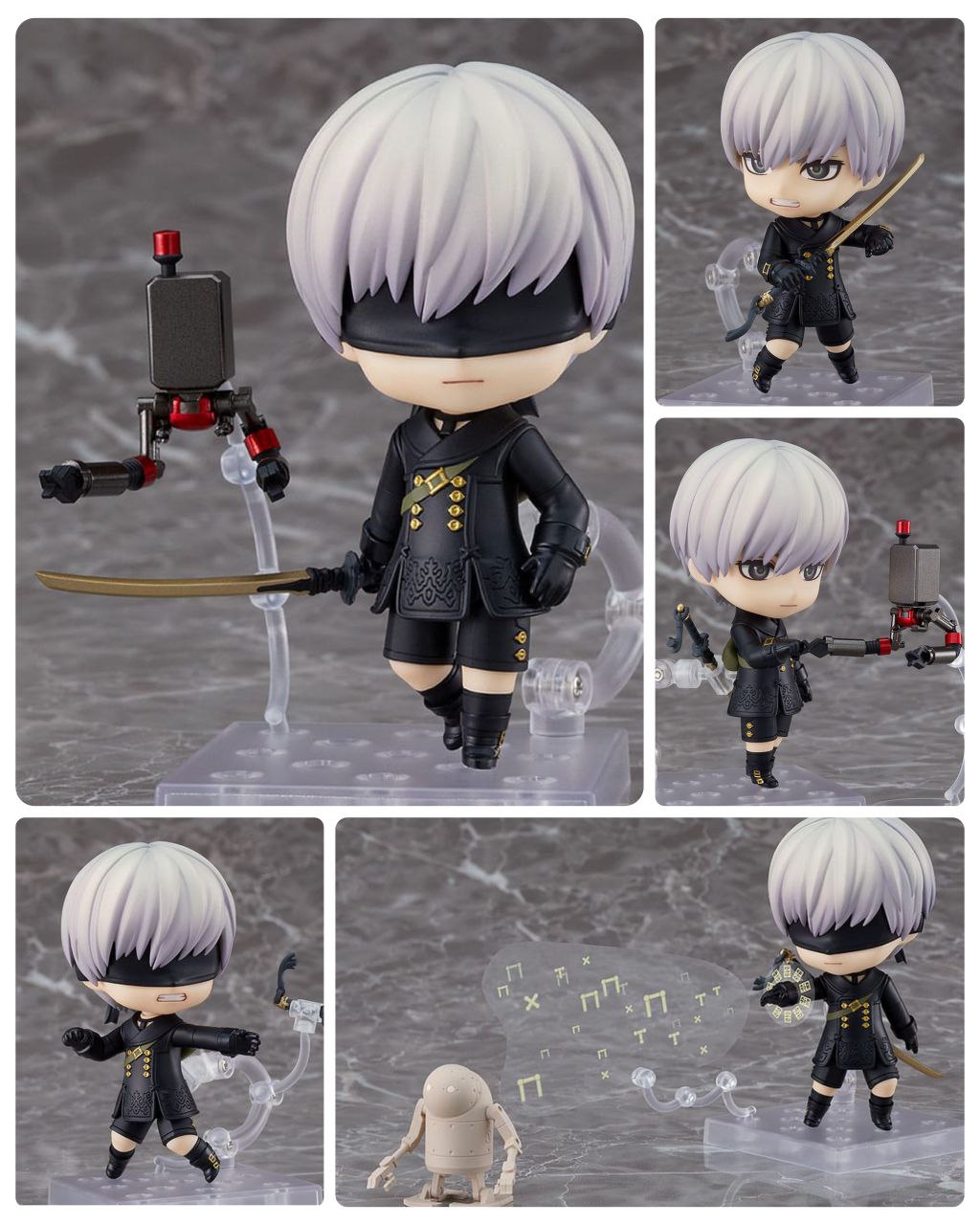 NIER AUTOMATA - 9S (YoRHa No. 9 Type S) Nendoroid Action Figure 10 cm