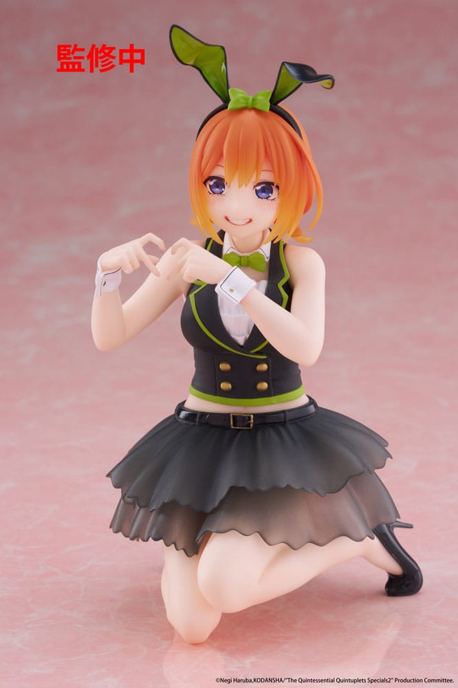 THE QUINTESSENTIAL QUINTUPLETS - Yotsuba Nakano (Bunny Ver.) Desktop Cute Taito PVC Figure 13 cm