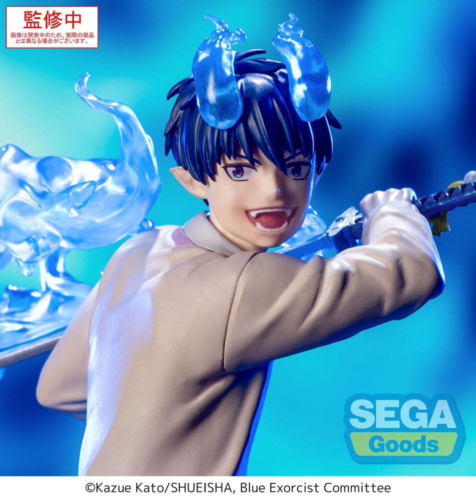 BLUE EXORCIST - Rin Okumura Xross Link Sega PVC Figure 18 cm
