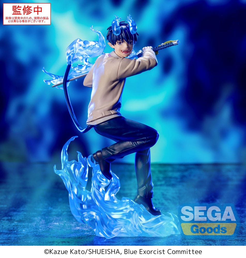 BLUE EXORCIST - Rin Okumura Xross Link Sega PVC Figure 18 cm