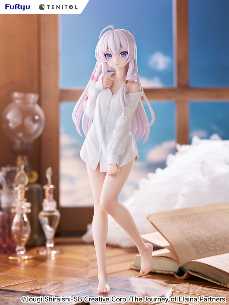 MAJO NO TABI TABI - WANDERING WITCH The Journey of Elaina - Elania Shirt Ver. Furyu Tenitol Tall PVC Figure 30 cm