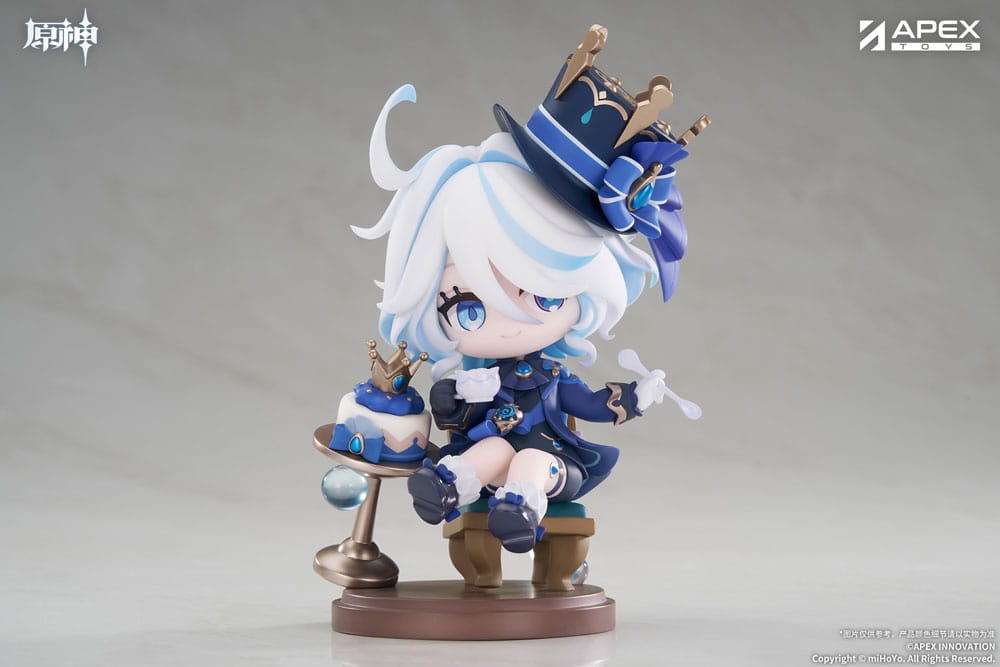 GENSHIN IMPACT - Furina Amai Gogo no Sanbika Chibi Chara Ver. APEX PVC Figure 13 cm